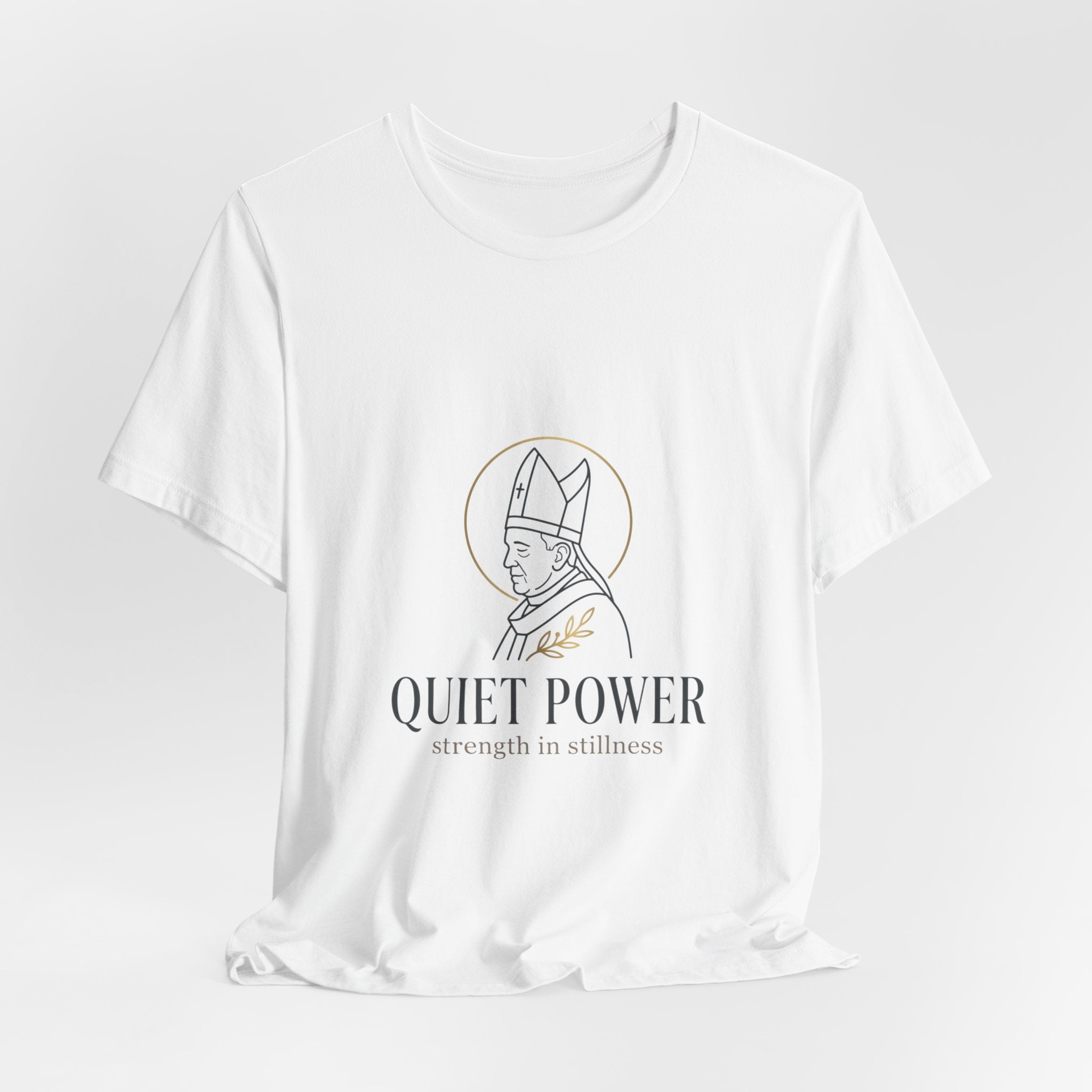 Quiet Power Tee | divine symbolism, serene authority