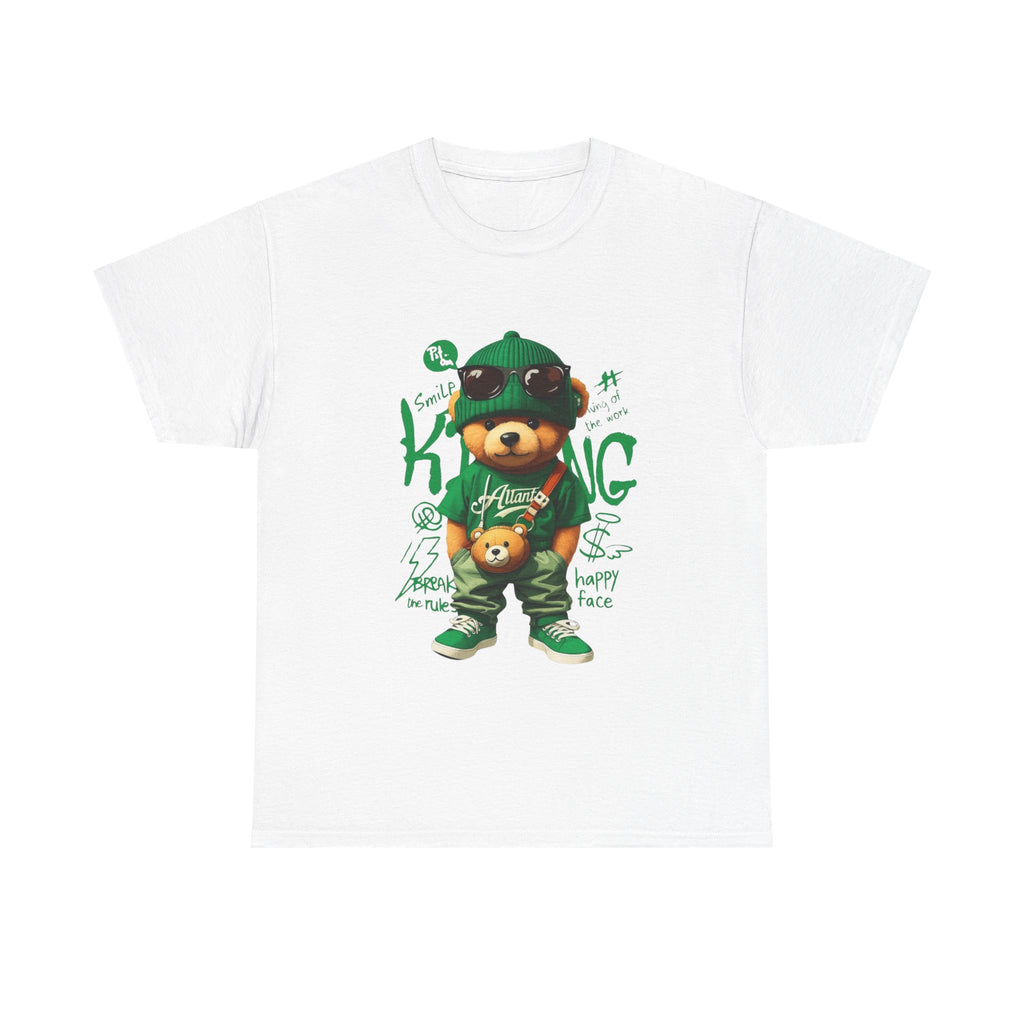 Bear King T‑Shirt – Cute Urban Teddy Graphic Tee