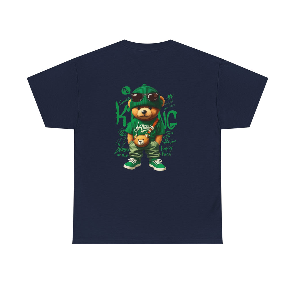 Bear King T‑Shirt – Cute Urban Teddy Graphic Tee