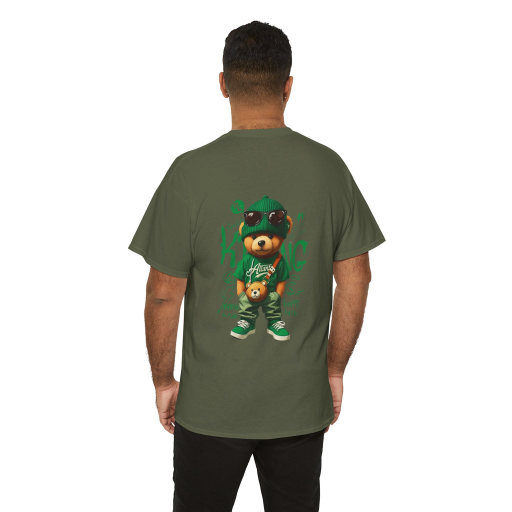 Bear King T‑Shirt – Cute Urban Teddy Graphic Tee