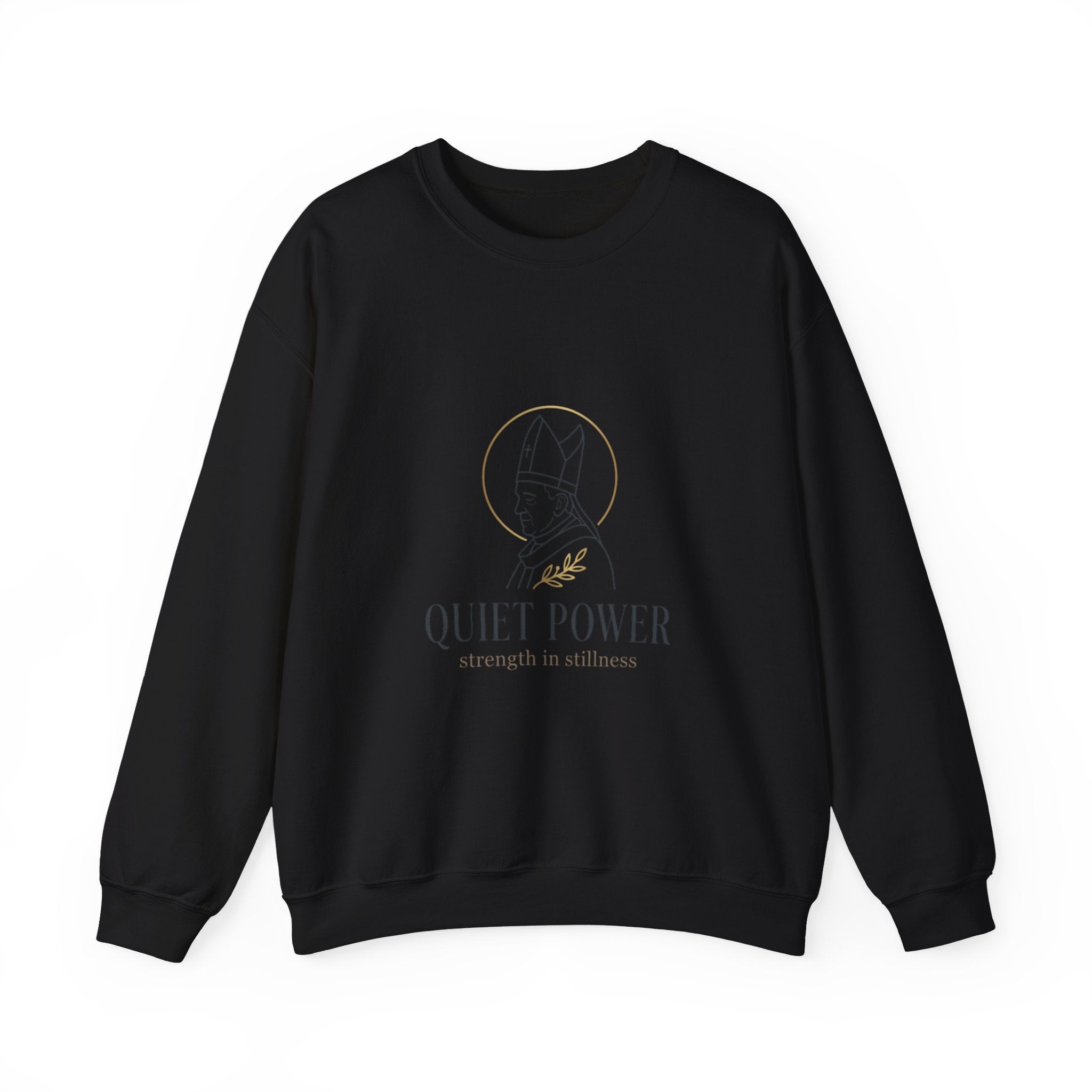 Quiet Power sweatshirt | divine symbolism, serene authority, ritual-inspired