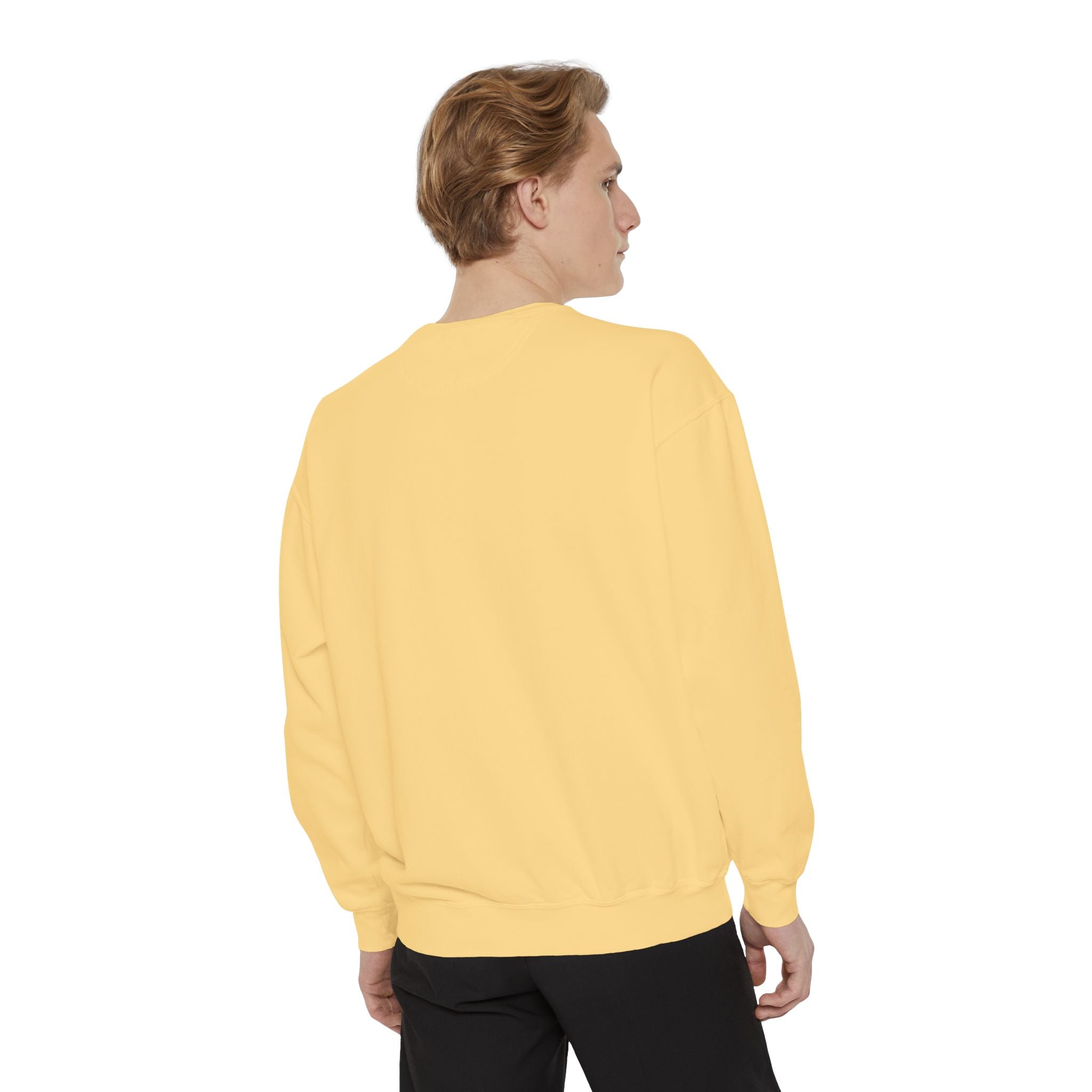 Beach Island Sweatshirt — "Summer Beach" Tropical Palm Crewneck