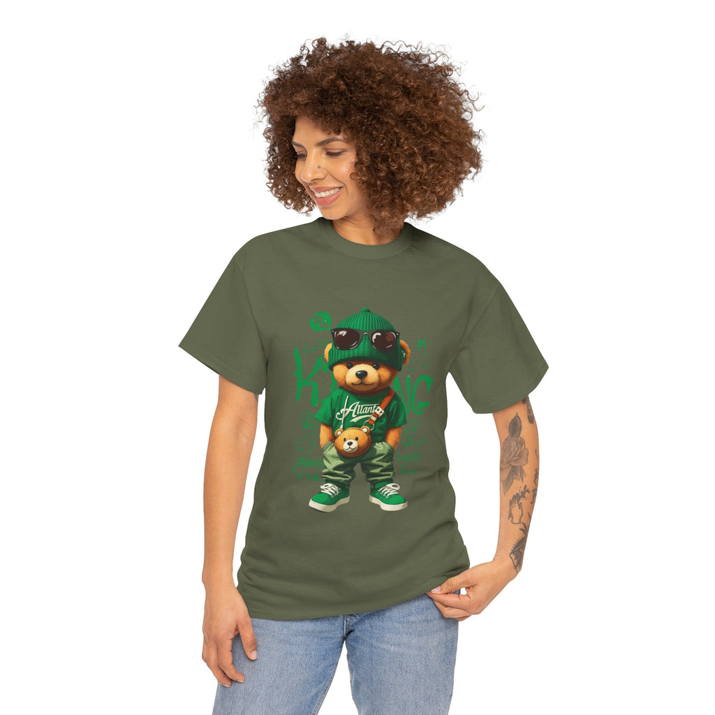 Bear King T‑Shirt – Cute Urban Teddy Graphic Tee