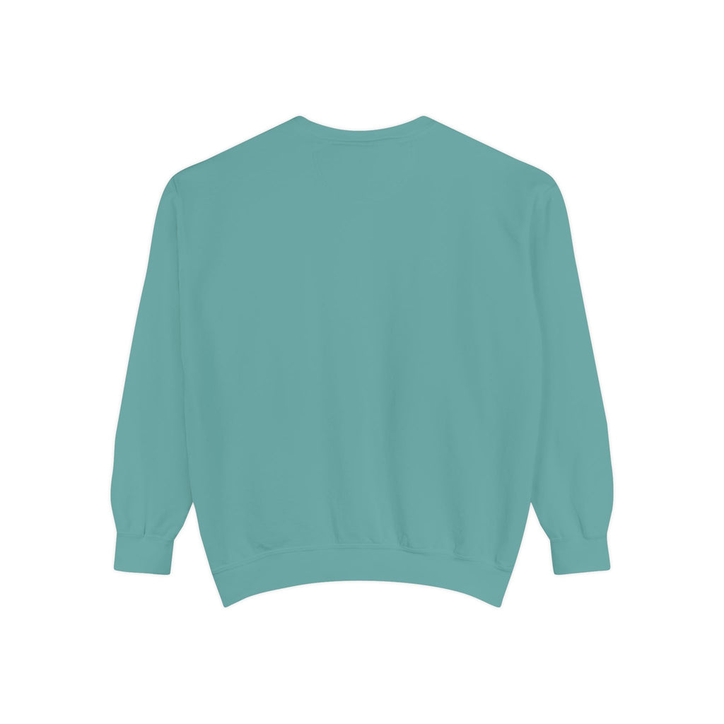 Beach Island Sweatshirt — "Summer Beach" Tropical Palm Crewneck