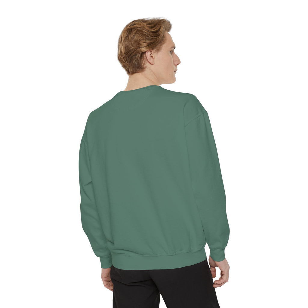 Beach Island Sweatshirt — "Summer Beach" Tropical Palm Crewneck