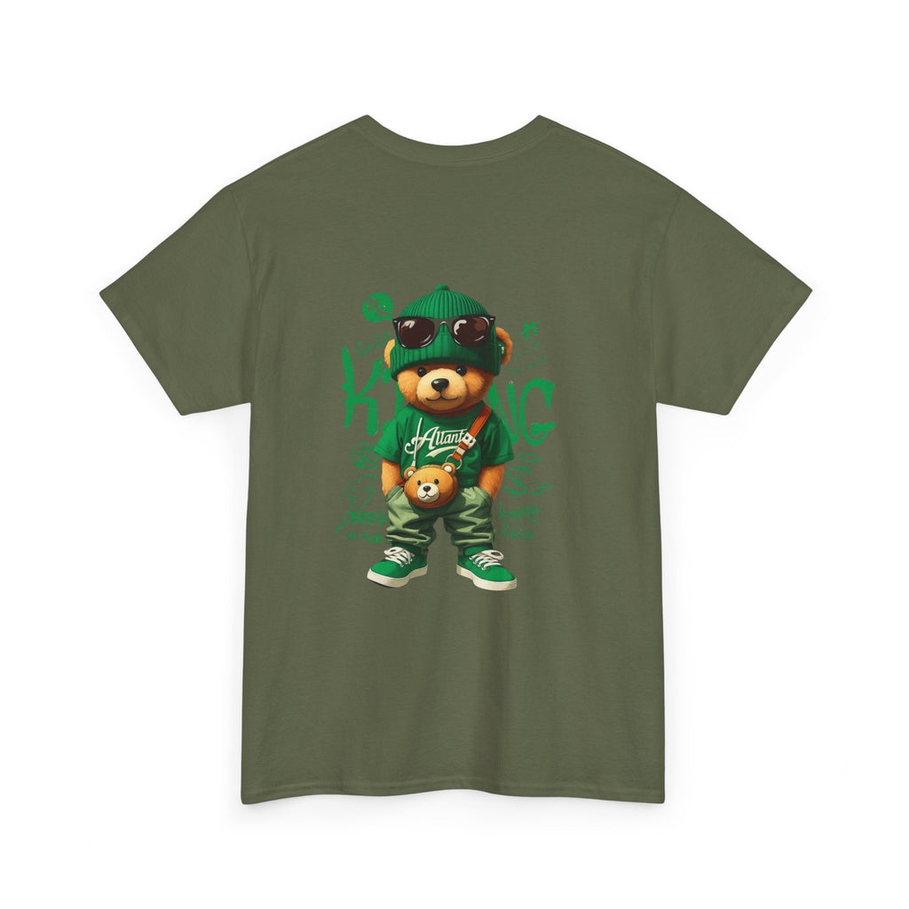 Bear King T‑Shirt – Cute Urban Teddy Graphic Tee