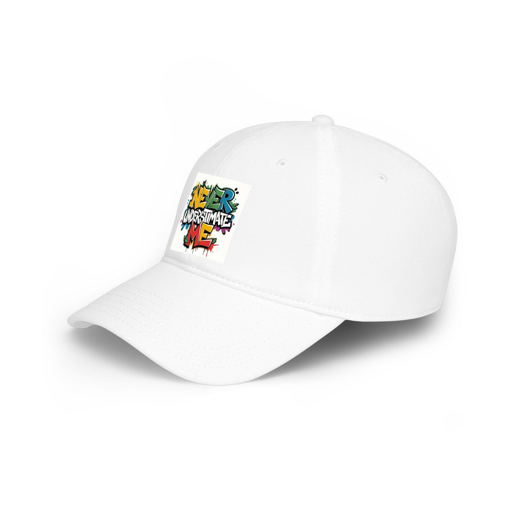 Never Underestimate Me Graffiti Baseball Cap