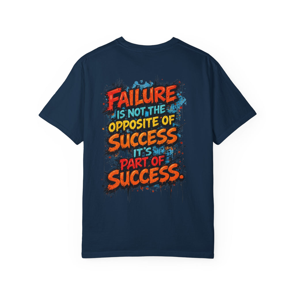 Motivational Graphic T-Shirt "Mistakes Are Proof You Are Trying"  "Failure Is Part Of Success"