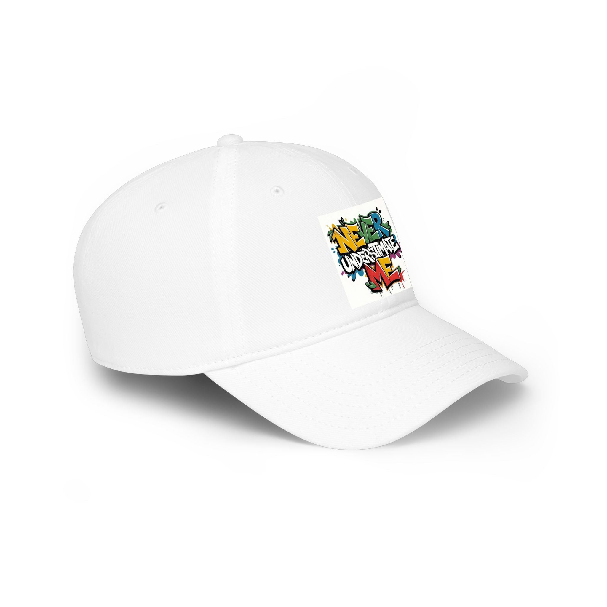 Never Underestimate Me Graffiti Baseball Cap
