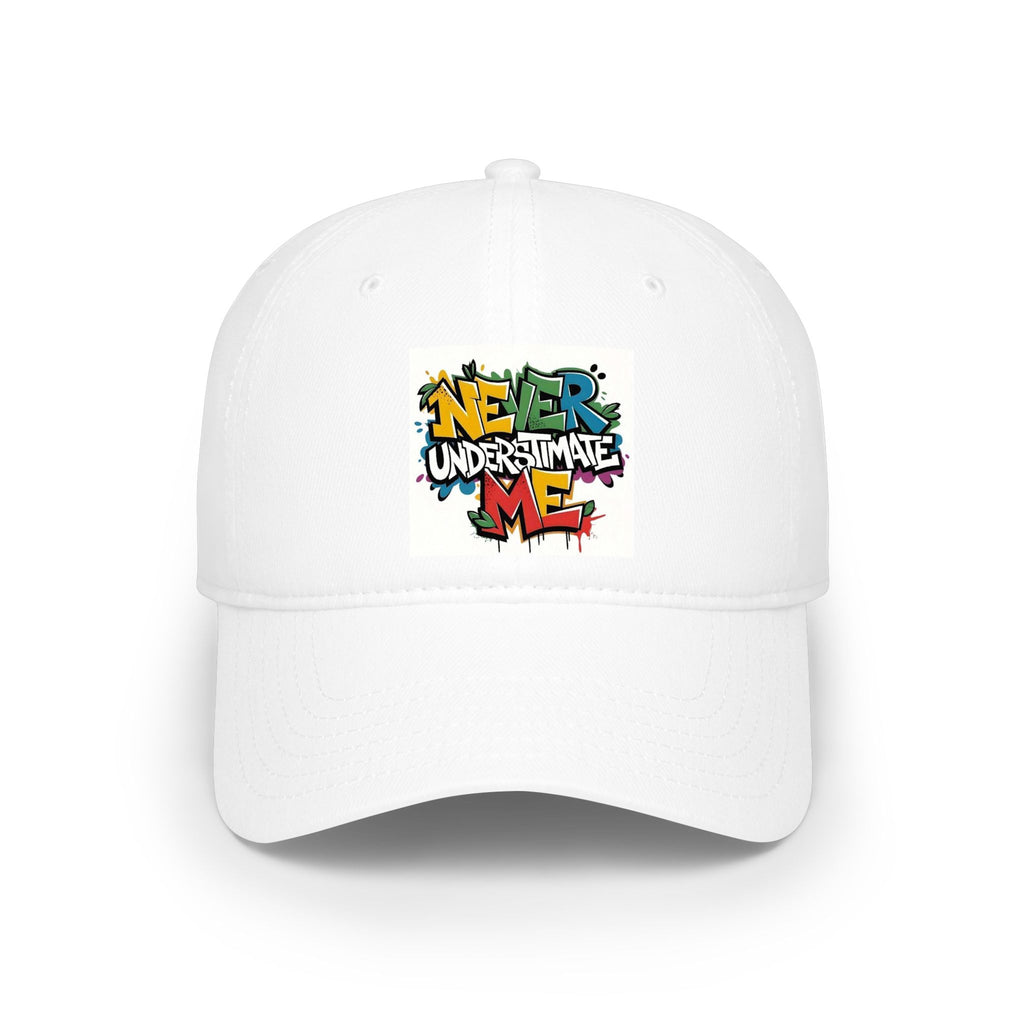 Never Underestimate Me Graffiti Baseball Cap