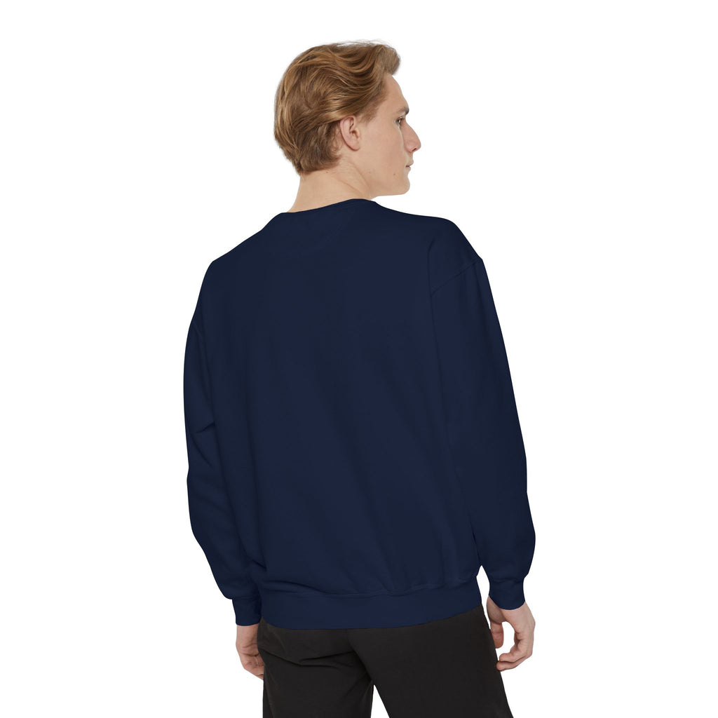 Beach Island Sweatshirt — "Summer Beach" Tropical Palm Crewneck