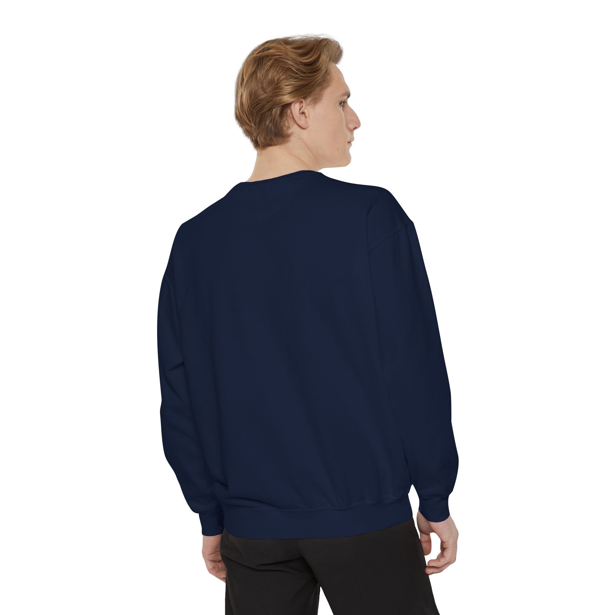 Beach Island Sweatshirt — "Summer Beach" Tropical Palm Crewneck