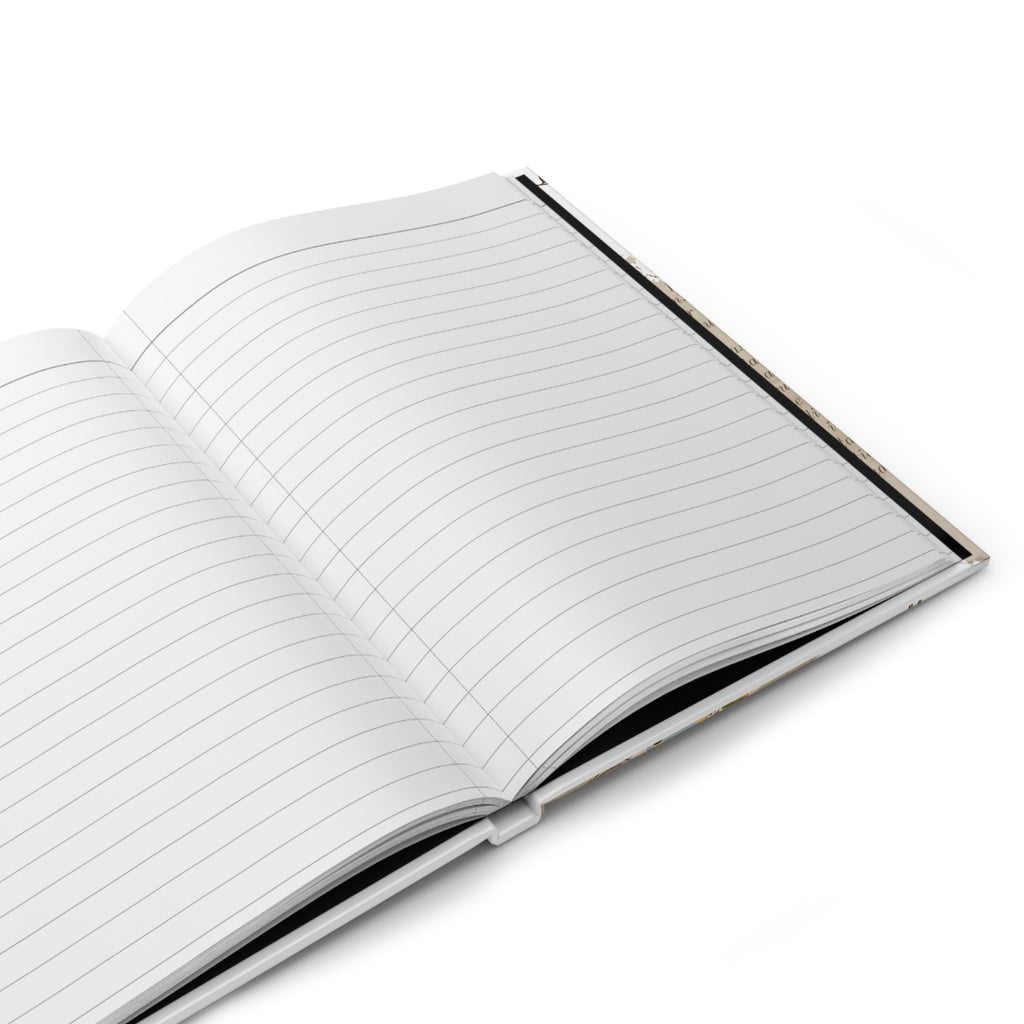 Daily Journal Hardcover — Vintage Travel Collage Notebook
