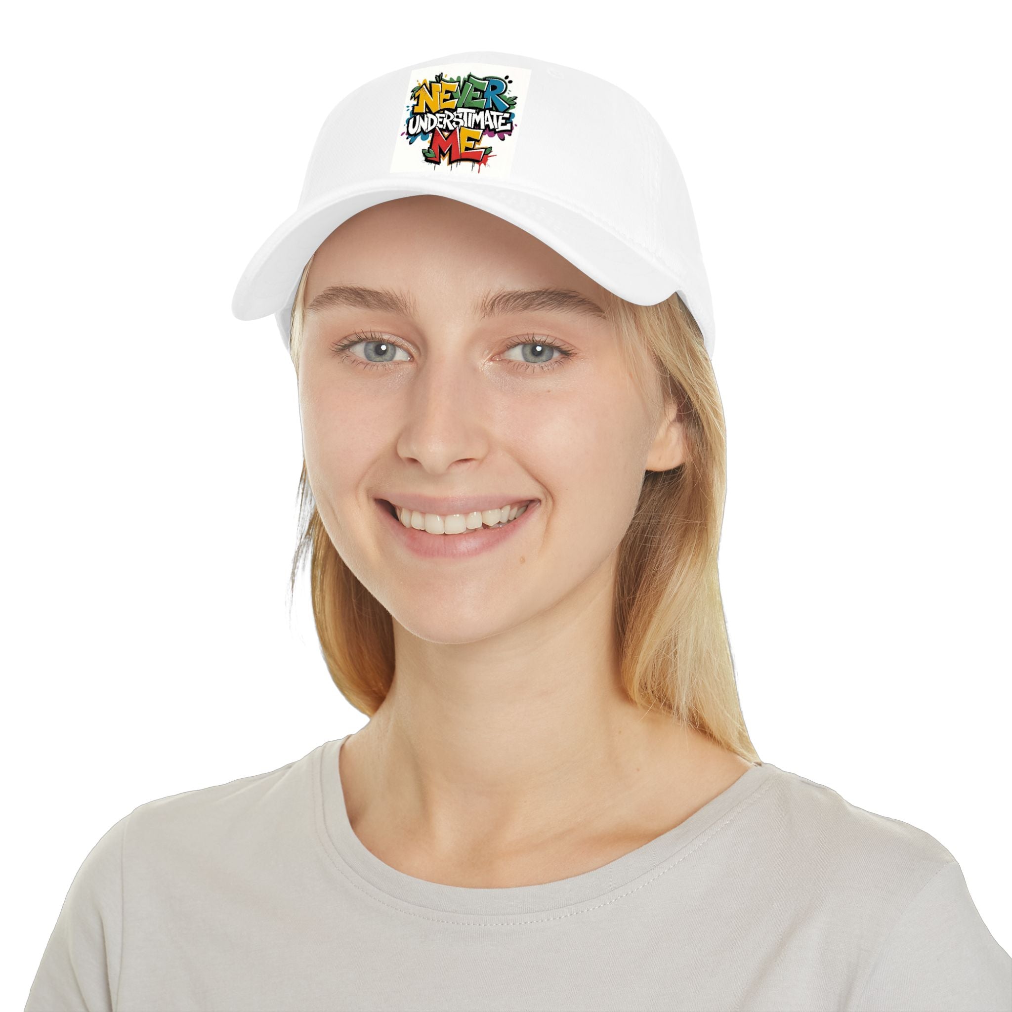 Never Underestimate Me Graffiti Baseball Cap