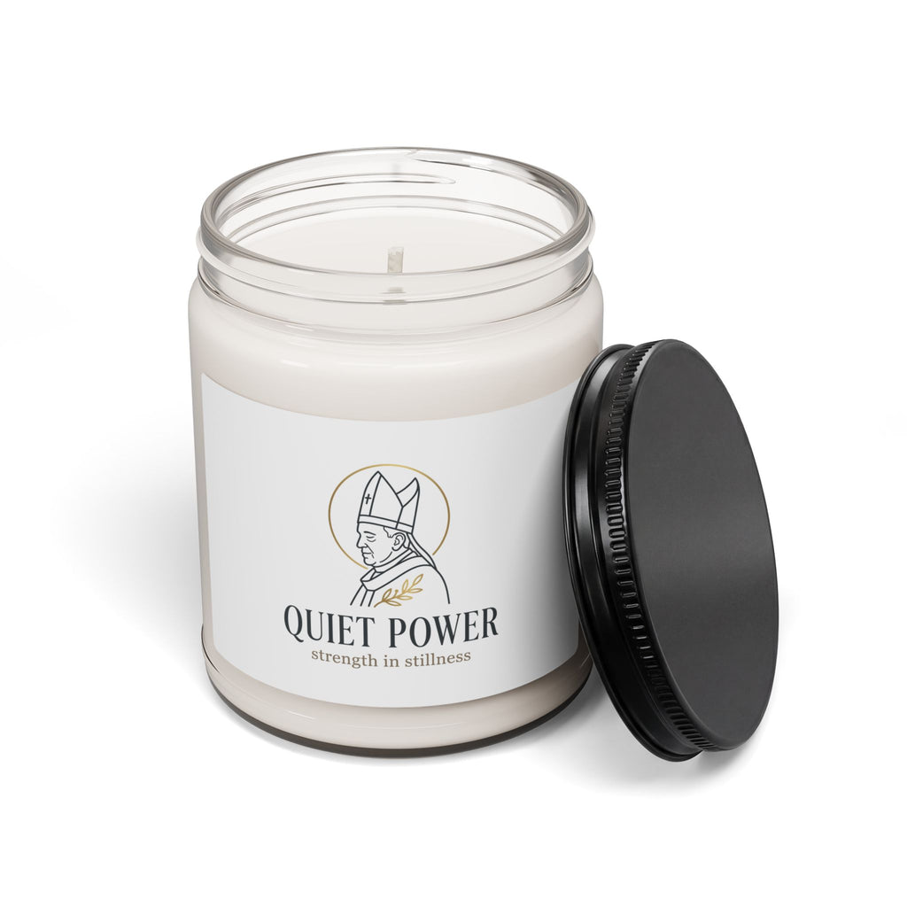 Quiet Power Soy Candle | sacred ritual, serene authority, divine symbolism