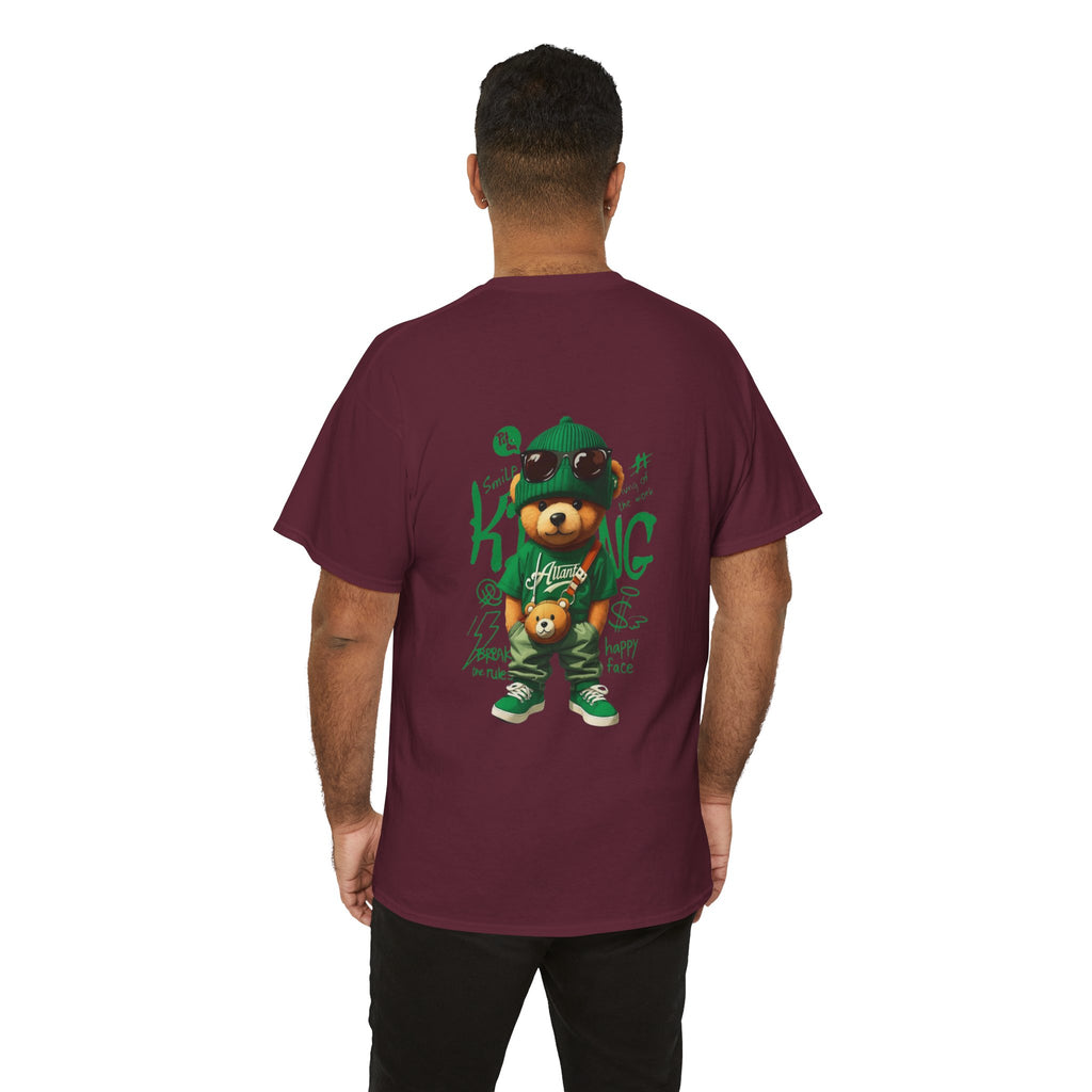 Bear King T‑Shirt – Cute Urban Teddy Graphic Tee