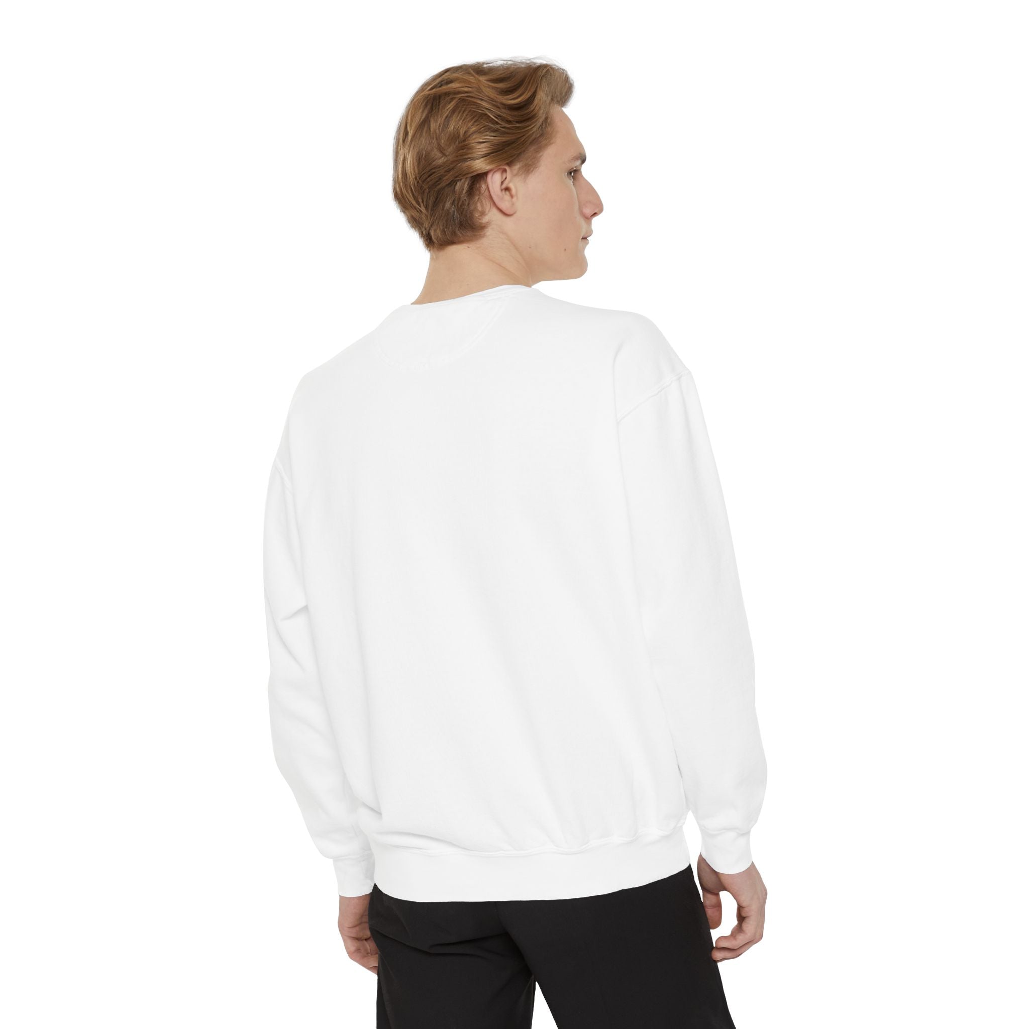 Beach Island Sweatshirt — "Summer Beach" Tropical Palm Crewneck