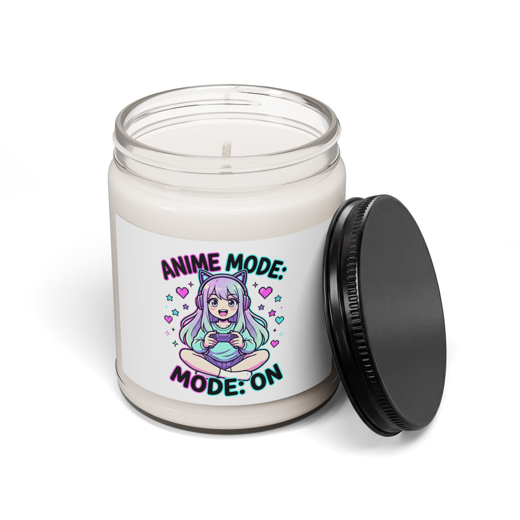 Anime Mode Cute Chibi Candle, Soy Candle, Kawaii Manga Aesthetic