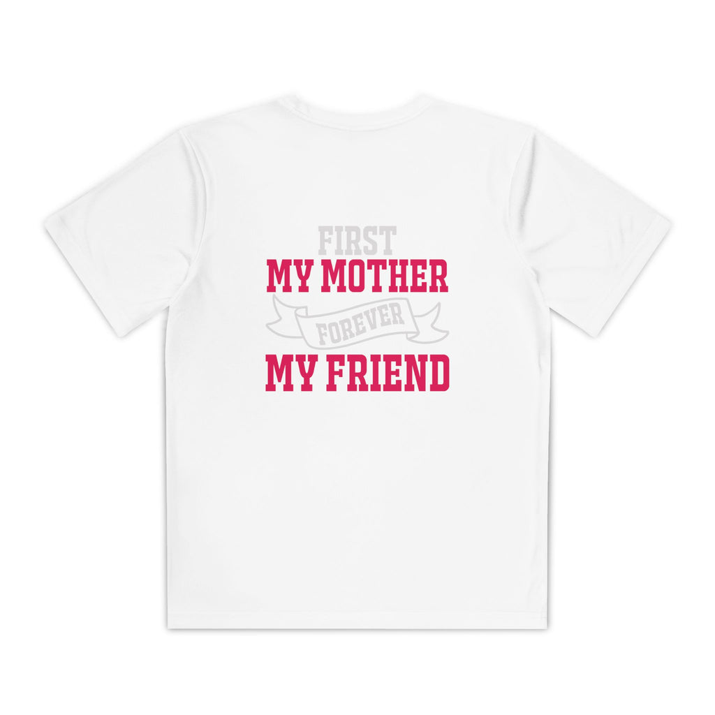 Youth Tee – "You Are Such An Amazing Mom" Inspirational Kids Shirt (First My Mother, Forever My Friend)
