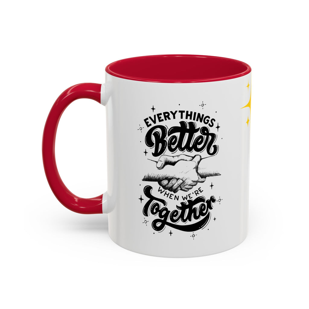 Sheriff Pin-Up Art Coffee Mug (11oz/15oz) — Retro Western Femme Fatale Ceramic Mug