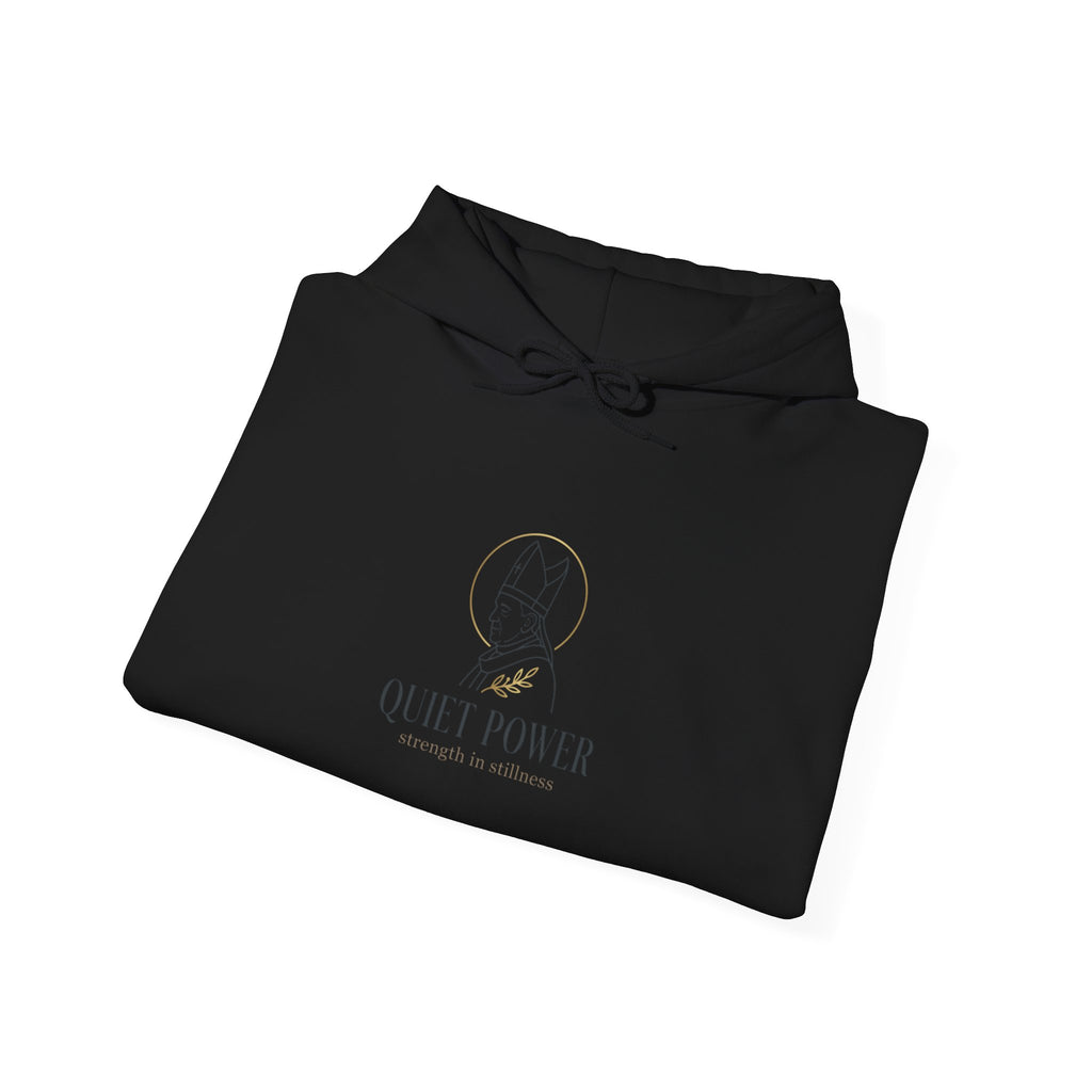 Quiet Power Hoodie | divine symbolism, serene authority
