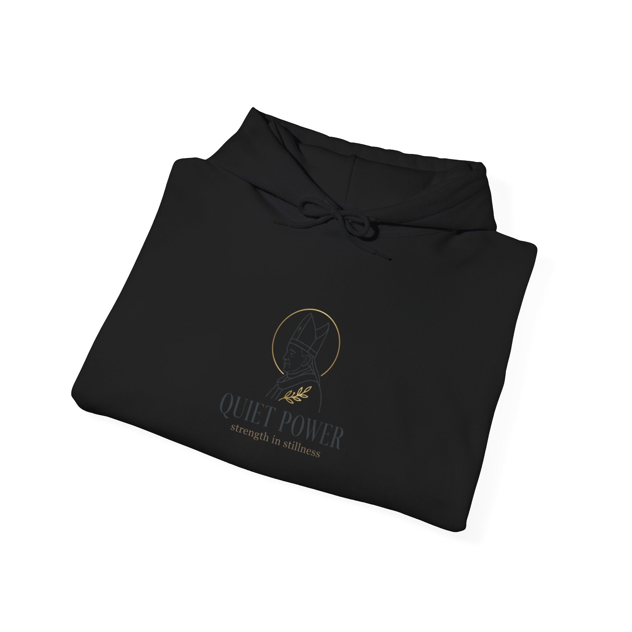 Quiet Power Hoodie | divine symbolism, serene authority