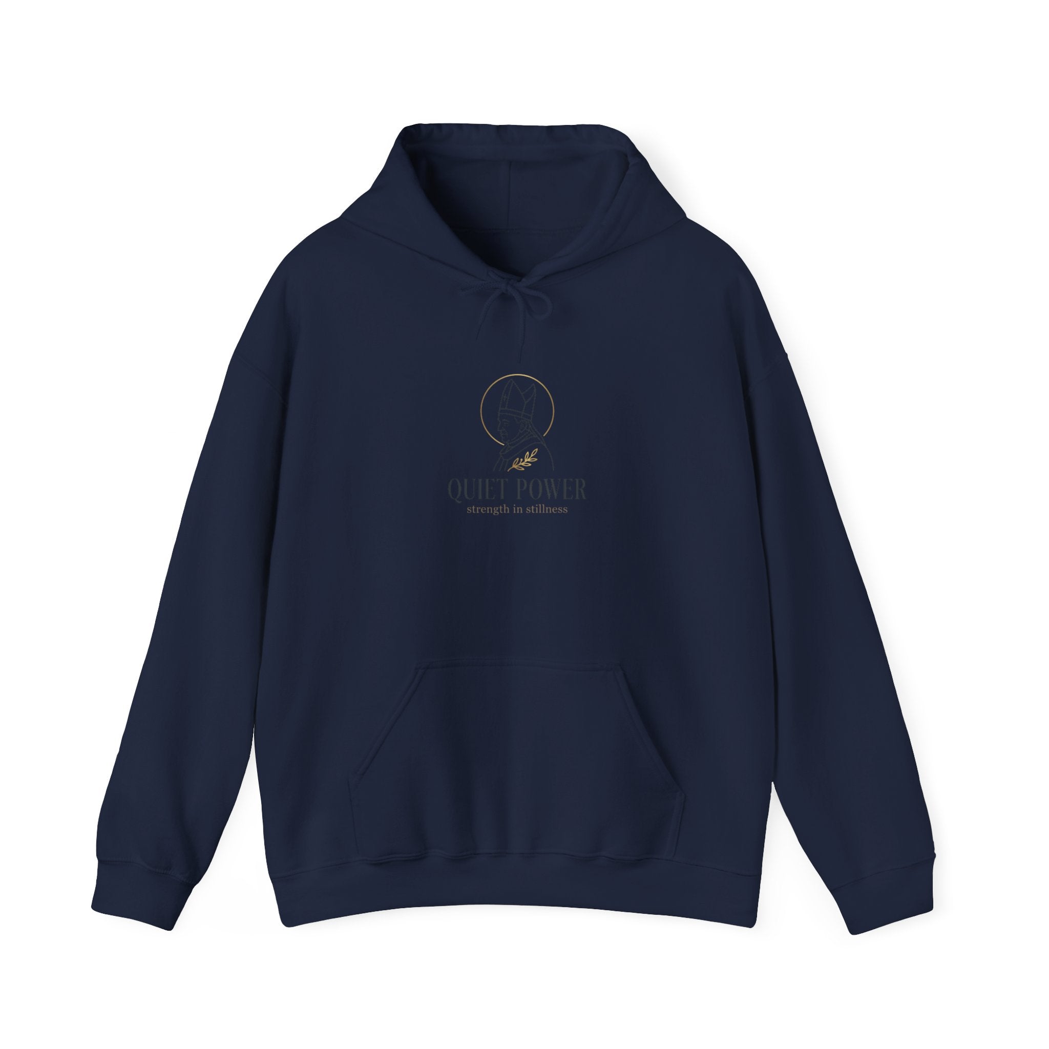 Quiet Power Hoodie | divine symbolism, serene authority