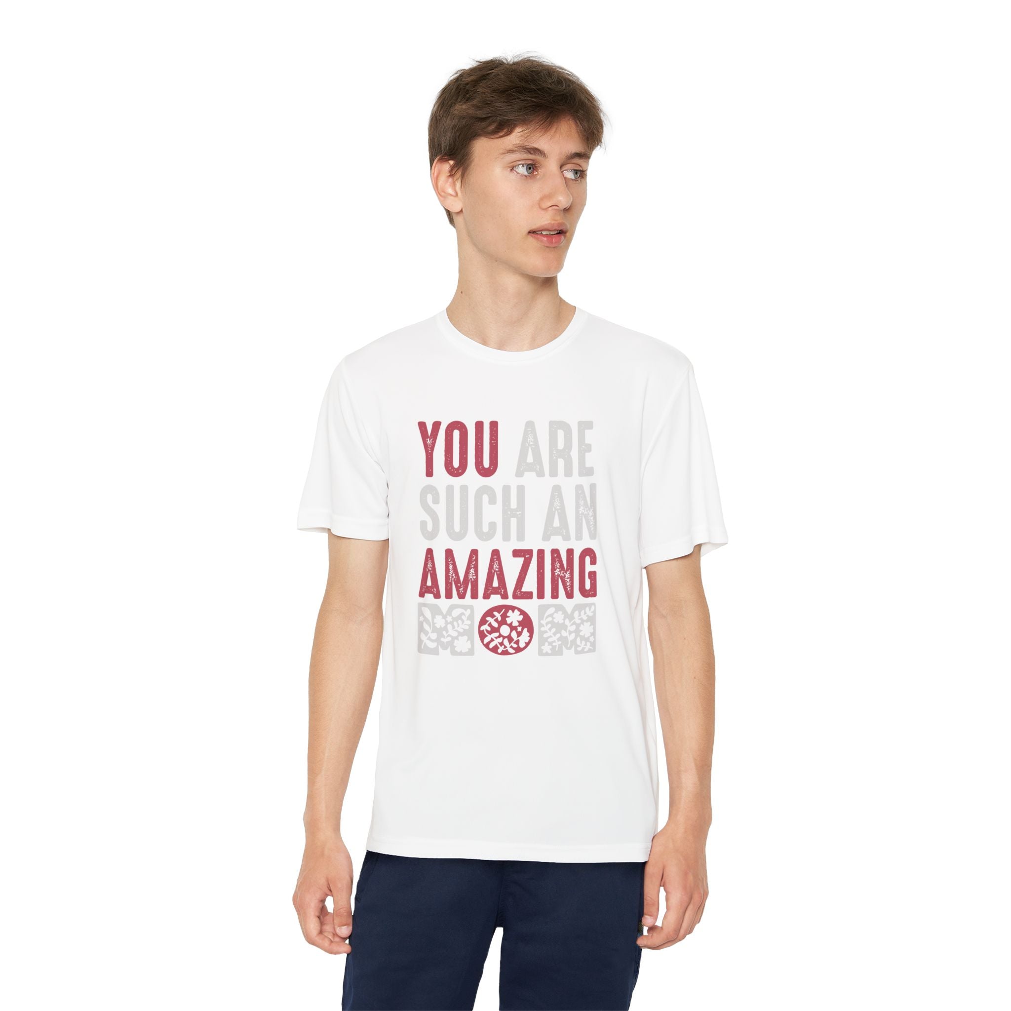 Youth Tee – "You Are Such An Amazing Mom" Inspirational Kids Shirt (First My Mother, Forever My Friend)
