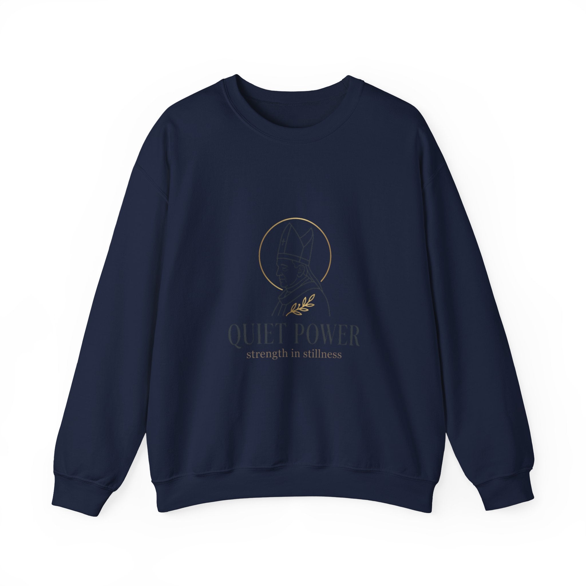 Quiet Power sweatshirt | divine symbolism, serene authority, ritual-inspired
