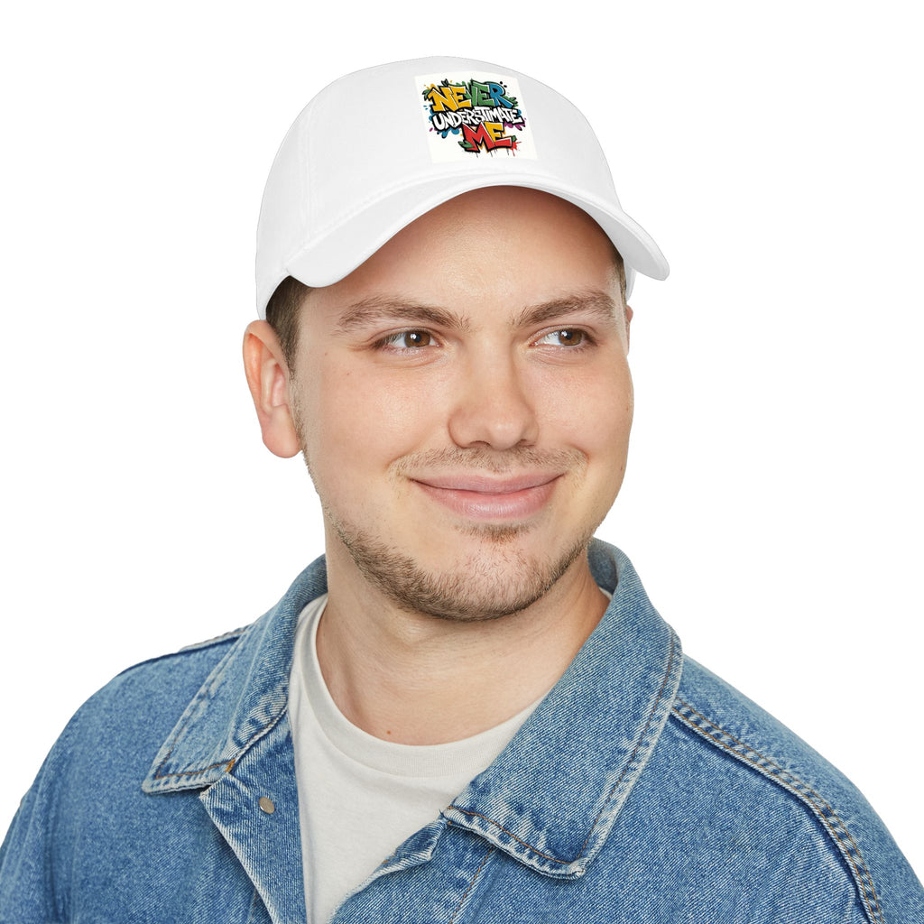 Never Underestimate Me Graffiti Baseball Cap