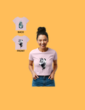 Wolf Forest Women's Baby Tee Artistic Wolf Head & Woodland Scene Graphic Tee
