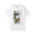 Artistic Face & Motivational Lion T-Shirt