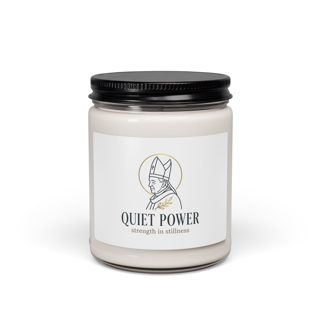 Quiet Power Soy Candle | sacred ritual, serene authority, divine symbolism
