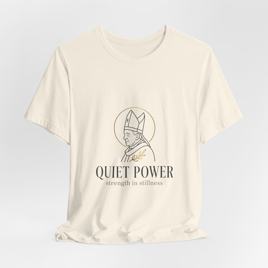 Quiet Power Tee | divine symbolism, serene authority