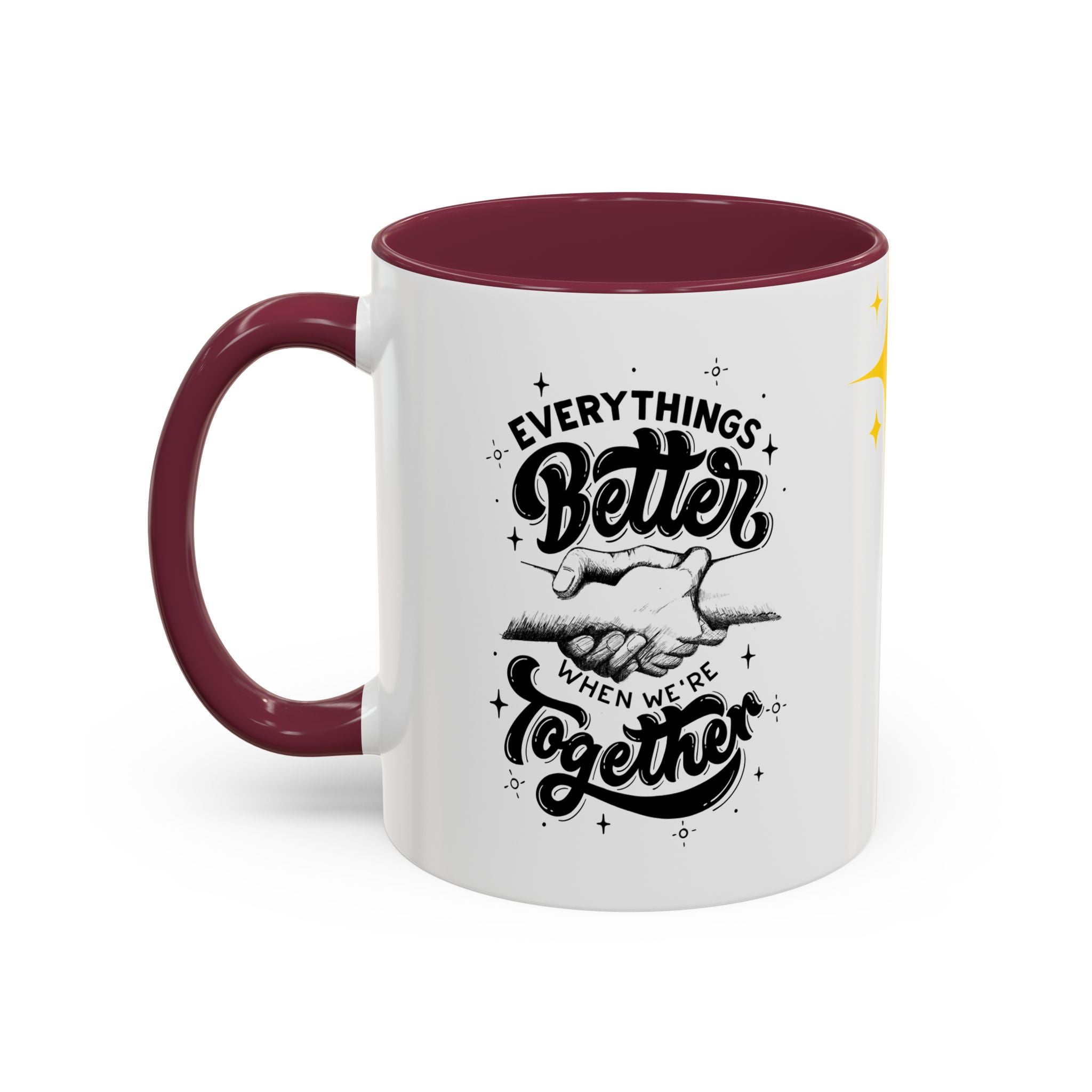 Sheriff Pin-Up Art Coffee Mug (11oz/15oz) — Retro Western Femme Fatale Ceramic Mug