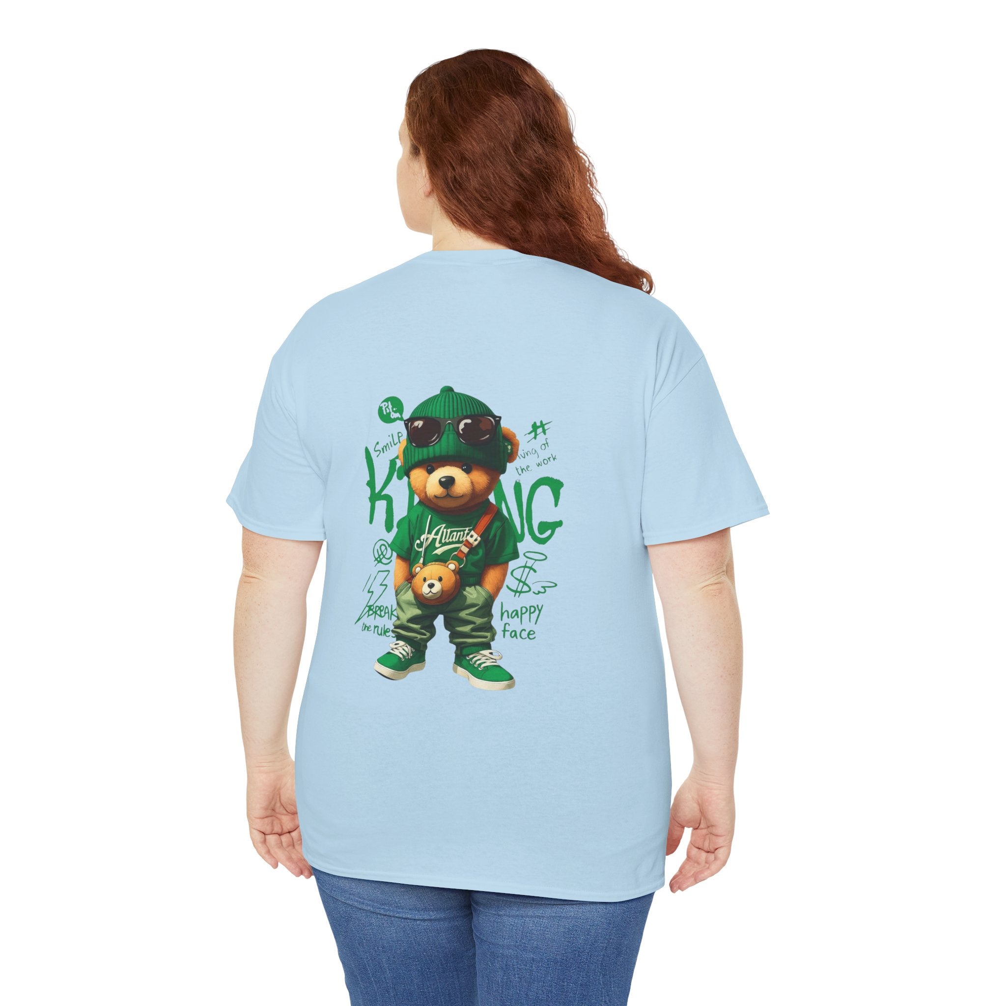 Bear King T‑Shirt – Cute Urban Teddy Graphic Tee