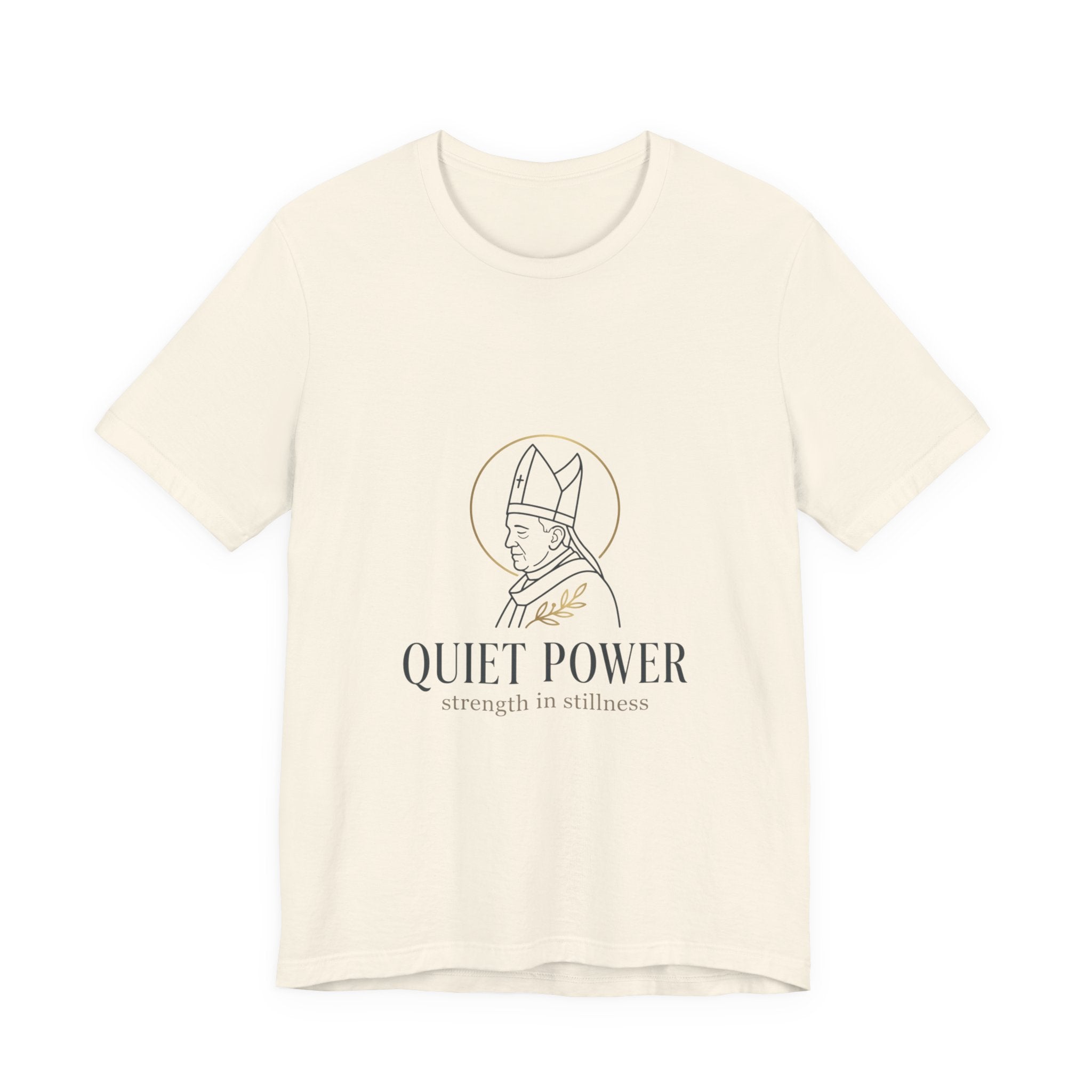 Quiet Power Tee | divine symbolism, serene authority