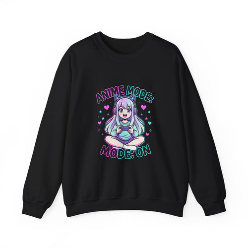 Anime Mode Cute Chibi Girl Sweatshirt | anime aesthetic, kawaii