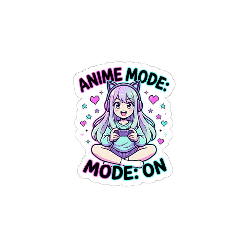 Anime Mode Chibi Sticker | kawaii, pastel manga aesthetic