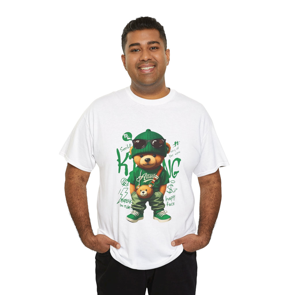 Bear King T‑Shirt – Cute Urban Teddy Graphic Tee
