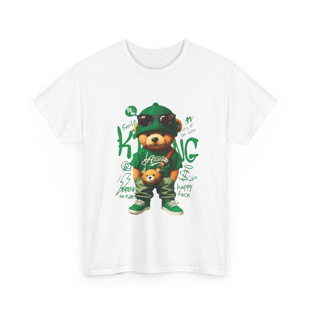 Bear King T‑Shirt – Cute Urban Teddy Graphic Tee