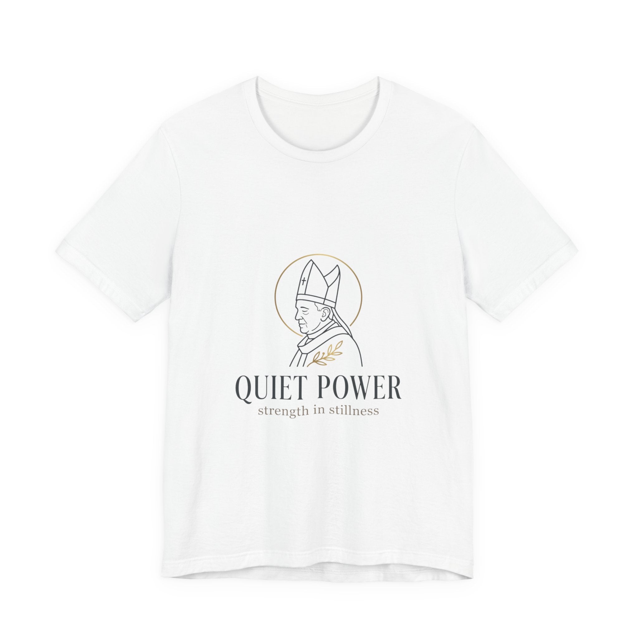 Quiet Power Tee | divine symbolism, serene authority
