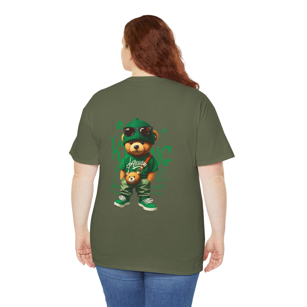 Bear King T‑Shirt – Cute Urban Teddy Graphic Tee
