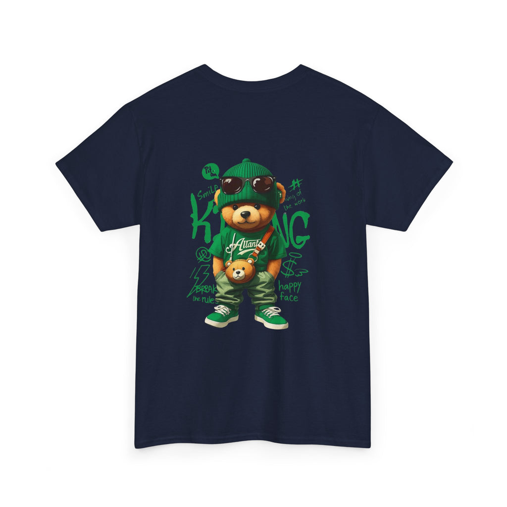 Bear King T‑Shirt – Cute Urban Teddy Graphic Tee