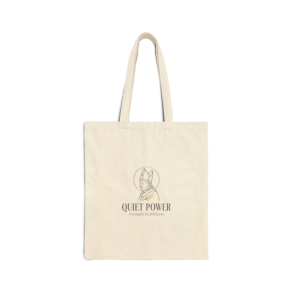 Quiet Power Canvas Tote | sacred, ritual-inspired divine symbolism