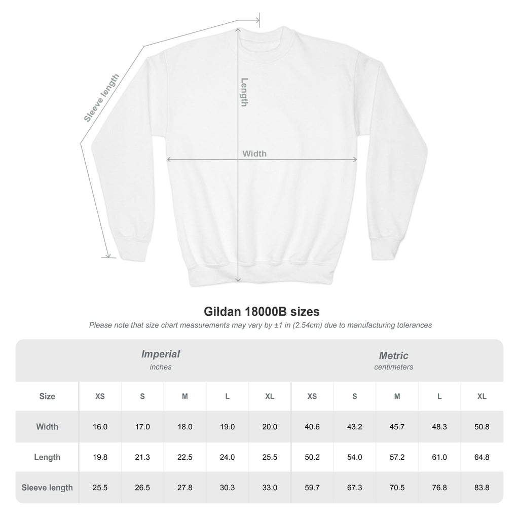 Sunflower Faces Youth Sweatshirt - Artistic Floral Portrait Crewneck