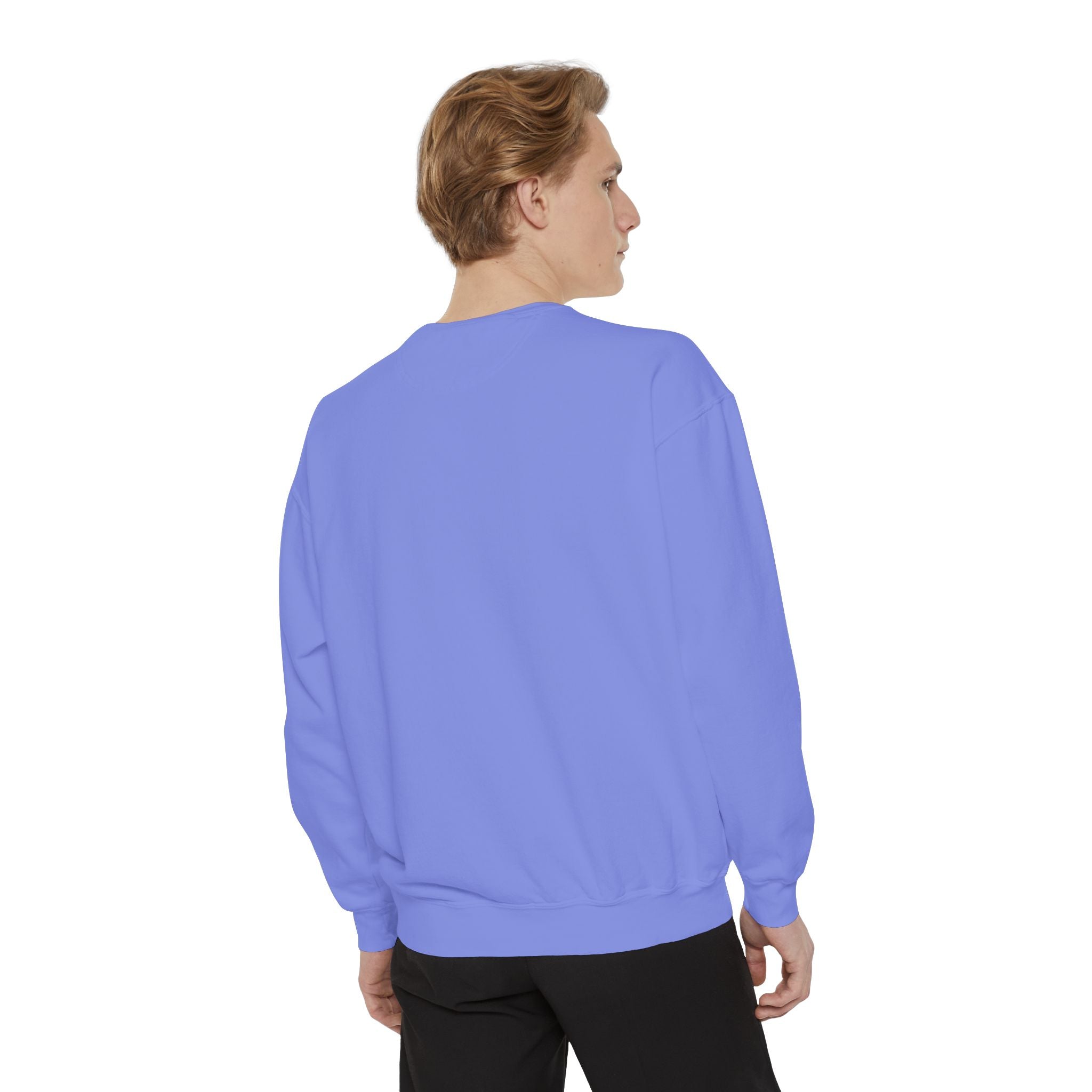 Beach Island Sweatshirt — "Summer Beach" Tropical Palm Crewneck