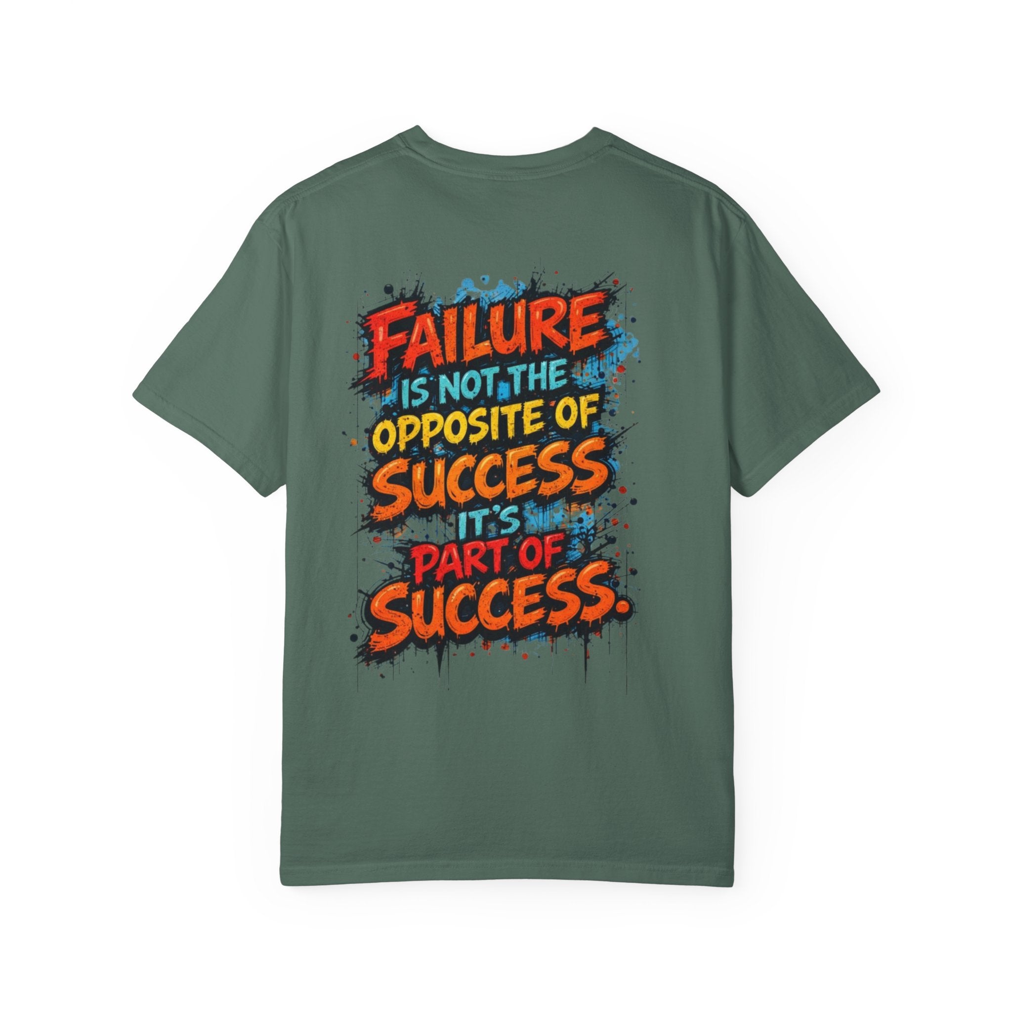 Motivational Graphic T-Shirt "Mistakes Are Proof You Are Trying"  "Failure Is Part Of Success"
