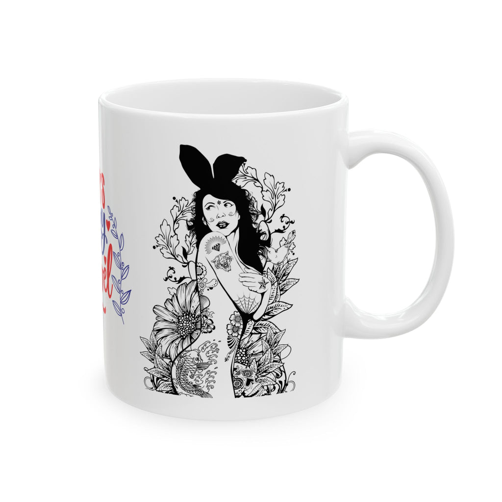 Mom's Energy Level Ceramic Mug — Mother's Day Coffee Tea Cup (11oz, 15oz)
