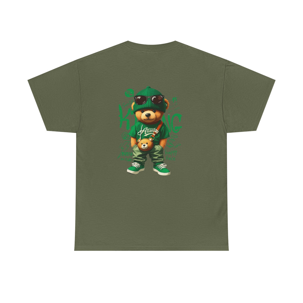 Bear King T‑Shirt – Cute Urban Teddy Graphic Tee